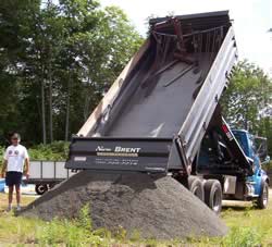 Transporting construction materials